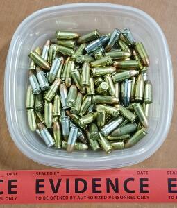 Assorted 9mm Ammunition (Approx. 100 Rounds)