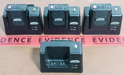 (3) Panasonic Arbitrator Toughbook Mobile Digital Video Systems & [1] Extra Charger