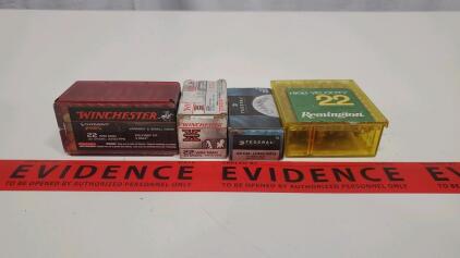 Winchester .22 WMR Varmint HV Rimfire Ammo, Federal .22 LR Champion, Remington High Velocity