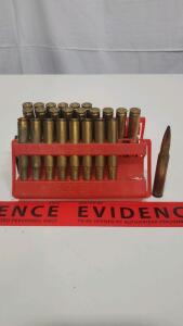 .30-06 Springfield Rifle Ammunition, 20 Rounds, Lake City M2 Ball 1954