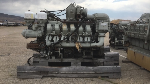 Diesel Locomotive Engine