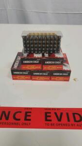 American Eagle .22 Long Rifle Caliber Rimfire Ammunition, 5 Boxes, 200 Rounds Total