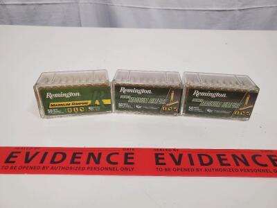 Remington Magnum Rimfire .22 Win Mag Ammunition, 40gr JHP, 50 Rounds