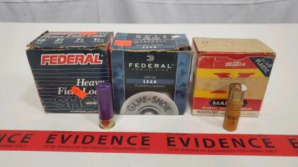 Federal & Western Shotgun Shells, 16 Gauge, 2 3/4" Length, #7 1/2 & #5 Shot