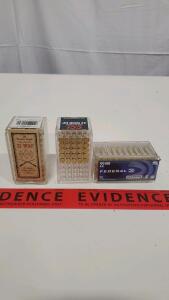 Federal & Winchester .22 Ammunition, Champion & Super X, 50 Rounds Each