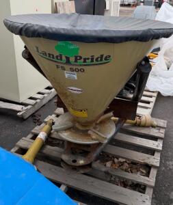 Land Pride FS 500 Fertilizer Spreader, PTO Driven, Serial 481640 -37&rdquo;x36&rdquo;