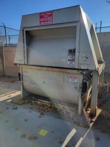 (OFFSITE) Sebright SVP Industrial Trash Compactor, Serial 9M109570, Year 1999