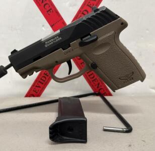 SCCY CPX-2 9mm Semi-Automatic Pistol, Two-tone, 10+1 Capacity