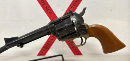 Iver Johnson Revolver, .357 MAG, Serial 43880, Steel, Wood Grip