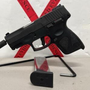 Taurus Millennium G2 9mm, Semi-Auto Pistol, Serial: TJT90096