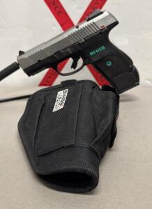 Ruger SR9c 9mm Semi-Automatic Pistol, Serial No. 332-09386, Stainless Slide