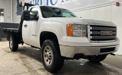 2014 GMC SIERRA 3500 - ADA COUNTY FLEET! 45K MILES! FLAT BED!