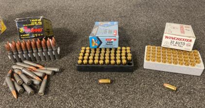 Tulammo 7.62x39 mm / Aguila .380 Auto / Winchester 32 Auto