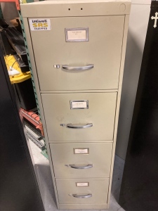 Beige Filing Cabinet