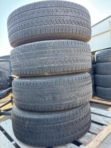 Bridgestone Studless Tires Size LT275/70R18 125/122R on Dodge Ram Rims