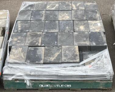 (60) Grey Brick Pavers, L9&rdquo;xW6xH2.5&rdquo;