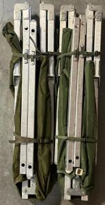 (2) Collapsable Military Cots