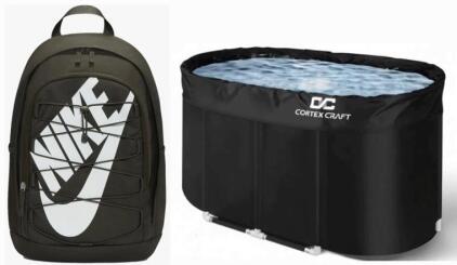 Cortex Craft Extended Oval Ice Bath Tub & Nike Nk Hayward Backpack