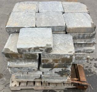 (64) Grey Brick Pavers