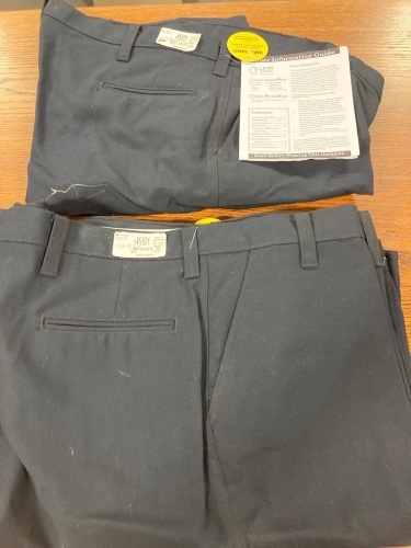 (3) Pair of Lion Commander Uniform pants size: (2) 48R (1) 44R