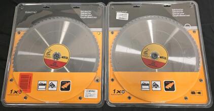 (2) 14" Wood Cutting Miter Saw Blades, By "Metal Cutting"- Brand New
