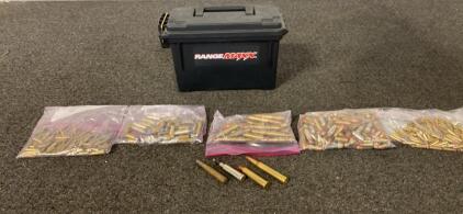 Range Maxx Hard Case Ammunition Box 10x7.5x5.5 with Assorted Ammunition