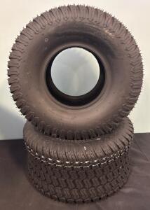 2 Pack Maxrollors 18x9 50-8 Lawn Mower Tires