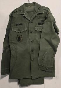 OG-107 USArmy Style Militaey Uniform- Pants And Fatigue Jacket