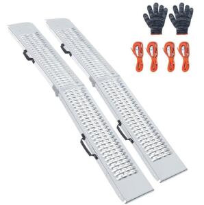 Arejonner Loading Ramps Heavy Duty Steel 2 Piece Set