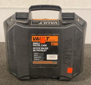 Vault by Pelican - Hard Case - Small Pistol Case - V-100 ( 12x11x5 )
