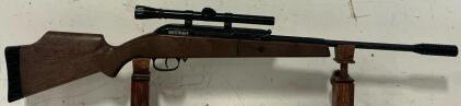Beeman .177 Air Rifle with Scope, Wood Stock, Break Barrel Action