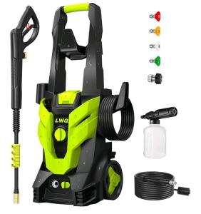 Pressure Washer, Power Washer with 4 Quick Connect Nozzles- Model PW1600U