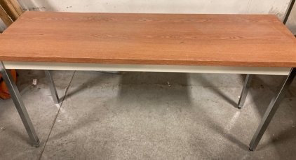 Long Metal Table