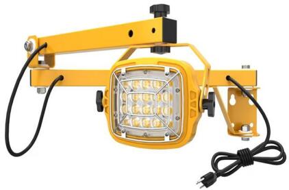 G Gjia 50W LED Loading Dock Light with 40" Folding Arm