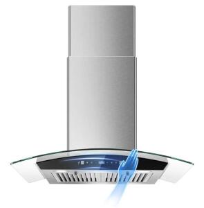 30&rdquo; Range Hood with Tie Easy Wall Mount