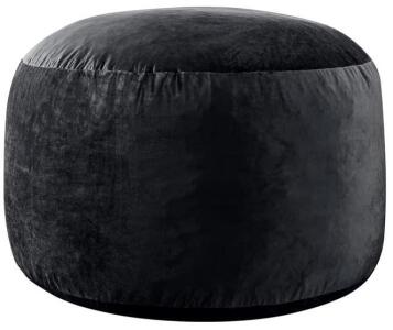 WhatsBedding 4 ft Bean Bag Chair, Black