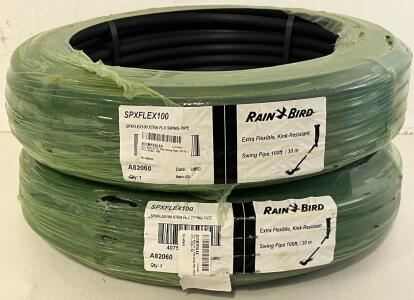 (2) Rolls Rain Bird 1/2 in. Flex Swing Pipe (100 ft.) | SPX-FLEX-100
