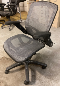 Black/Silver Computer Chair