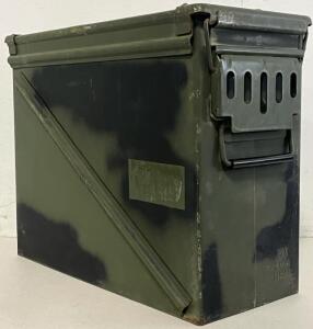 Green Military Ammo Can (L17.5&rdquo;xW8&rdquo;xH14&rdquo;)
