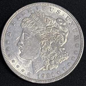 1921-D Morgan Silver Dollar Coin