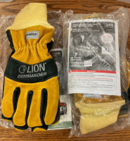 (2) Pairs of Lion Commander Fire Gloves XL