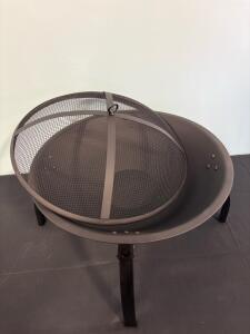 Yhsochow Folding Mini Fire Pit with Lid And Glove