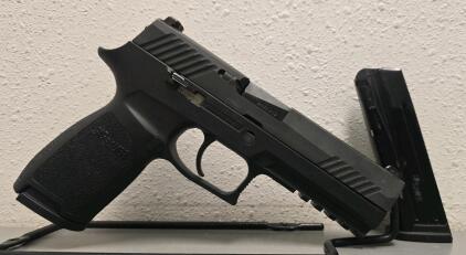 SIG Sauer P320 Full-Size 9mm Luger, Black, 4.7" Barrel, Serial 58C036065