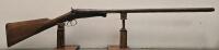 W. Richards FieldSide-by-Side 12 Gauge Double Barrel Hammer Shotgun, Laminated Steel, Antique