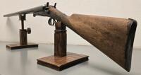 W. Richards FieldSide-by-Side 12 Gauge Double Barrel Hammer Shotgun, Laminated Steel, Antique - 5
