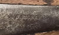 W. Richards FieldSide-by-Side 12 Gauge Double Barrel Hammer Shotgun, Laminated Steel, Antique - 7