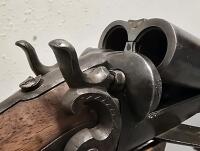 W. Richards FieldSide-by-Side 12 Gauge Double Barrel Hammer Shotgun, Laminated Steel, Antique - 10