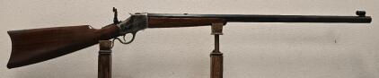 Cimarron .40-65 WCF Falling Block Rifle, Octagonal Barrel, Vernier Tang Sight, S/N S00422