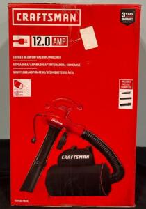 Craftsman Corded Blower Vacuum 12.0 Amps