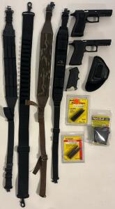Firearm Accessories &mdash; Pistol Grips, A-Zoom Snap Caps, Pistol Magazine Loader, Soft Holster & Gun Slings